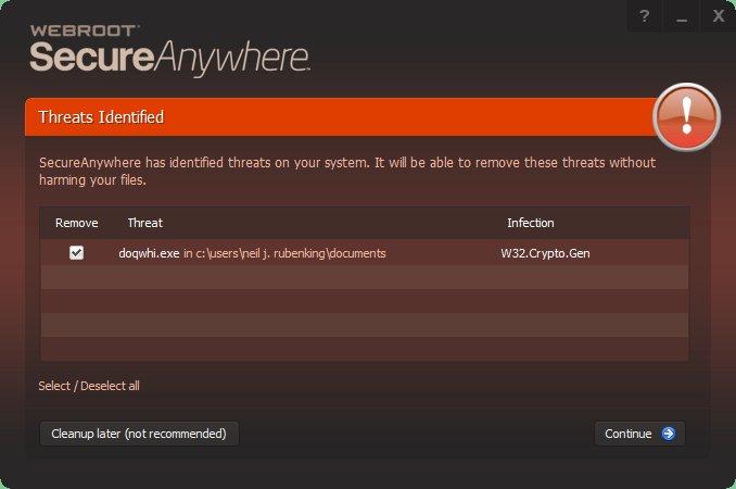Webroot SecureAnywhere AntiVirus – 50% Discount Screenshots 9