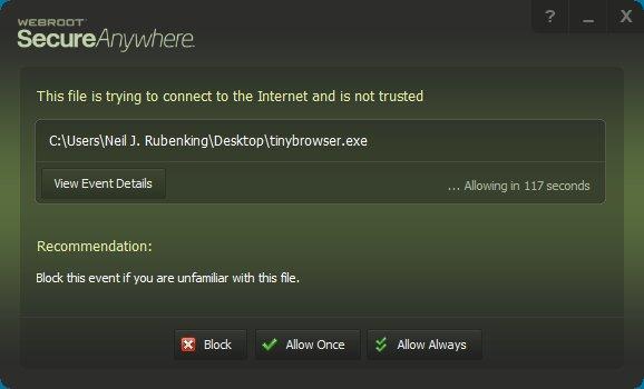 Webroot SecureAnywhere AntiVirus – 50% Discount Screenshots 3