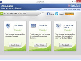 ZoneAlarm FREE ANTIVIRUS + Firewall 2016