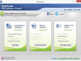 ZoneAlarm PRO ANTIVIRUS + FIREWALL 2016 – 70% OFF